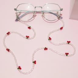 Sunglasses Masking Chains Mask Chains Cherry Eyeglasses Chain For Women Retro Metal Sunglasses Lanyards Eyewear Cord Holder