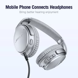 Vention 2.5mm to 3.5mm Audio Cable Aux Adapter Jack 3.5 to 2.5 Male Cable For Headphones Speaker SmartPhone Car Connector Cord