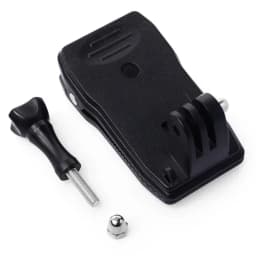 360° Rotary Hat Belt Backpack Clip Camera Accessories Clamp Mount for Gopro Hero 4 Session/4/3+/ Hero 3/ 2 Skiing Action