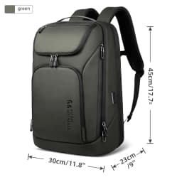 HK New Arrival Spacious Travel Backpack 17.3 inch Laptop Backpack For Men Big Capacity Waterproof Commuting Rucksacks With USB