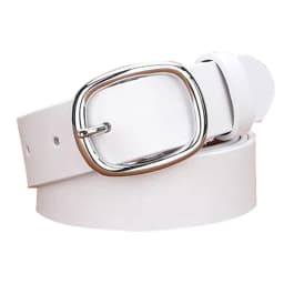 Retro Art Fine Belt Women's Genuine Leather Needle Buckle Soft Small Belt Casual Simple Versatile Decorative Belt New Trend