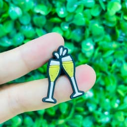 New Arrival 1-15Pcs Groom Bride To Be PVC Wedding Garden Shoe Buckle Charms DIY Clogs Accessories Fit Adult Bracelet