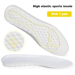 Soft Sport Insoles for Shoes Deodorant Comfortable Running Insole for Feet Men Women Orthopedic Shoe Sole Memory Foam Shoe Pad