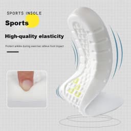 Soft Sport Insoles for Shoes Deodorant Comfortable Running Insole for Feet Men Women Orthopedic Shoe Sole Memory Foam Shoe Pad