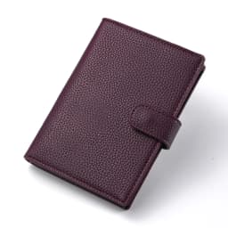Men's And Women's PU Leather Wallet Travel Passport Wallet Multi Card Slot Credit Card Holder Wallet Travel Accessories
