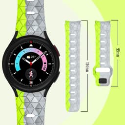 Silicone Strap for Samsung Galaxy Watch 7 6 5 4 40mm 44mm 6 4 Classic 43mm 47mm Sports Bracelet for Galaxy Watch 5Pro 45mm Band