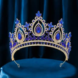 Luxury High Royal Queen Wedding Crown for Women Silver colors Crystal Banquet Tiaras Party Costume Hair Jewelry Accessories