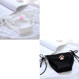 Sexy Bandage Lolita Panties Low Waist Lingerie Cute Claw Women's Briefs Low Waist Animation Underwear