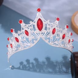 1pc bride rhinestone crown tiara baroque luxury atmosphere alloy crown party princess dress accessories