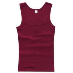 2024 New Men's Pure Cotton Tight Vest Casual Sports Tank Tops Middle-aged Sleeveless Basic Tops Quick Drying Bodybuilding Vest