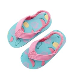 2026 Summer Children Cute Cartoon Animal Slippers Beach Shoes Kids Flip Flops Elastic Band Anti-slip Sandals Boys Girls Slippers