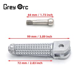 Motorcycle Front Footrest Foot Pegs For YAMAHA MT07 MT09 Tracer 900 XSR 700 YZF R3 R25 R125 MT10 MT25 MT03 MT125 Rider Foot Rest