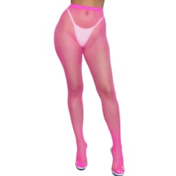 Hot Sale Sexy Tights Club wear Rose Pink Sky Blue Green Small Fishnet Pantyhose for Women's Thigh High Stockings Erotic Lingerie