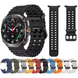 Original Strap for Samsung Galaxy watch Ultra 47mm accessorie Marine Silicone Sport Bracelet Correa Galaxy watch Ultra 2025 Band