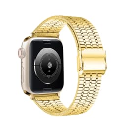 Link Bracelet for apple watch 8 7 45mm 41mm SE 6 5 4 44mm 40mm band Stainless Steel strap iwatch ultra 49mm 3 42mm 38mm bands