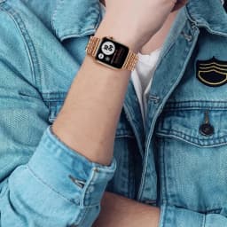 Link Bracelet for apple watch 8 7 45mm 41mm SE 6 5 4 44mm 40mm band Stainless Steel strap iwatch ultra 49mm 3 42mm 38mm bands
