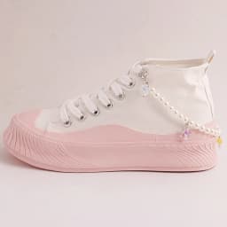 1pcs Charm Tassel Flower Pendant Boot Shoe Chain Sneakers Jewelry For Women Unisex Trendy Sports Shoes Chain Party Jewelry Gift