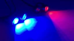 2pcs LED Strobe Motorcycle Light Headlight Fog Lamp High Power 12V Motor Accessories Flashing Eagle Eye Lamp Driving Light