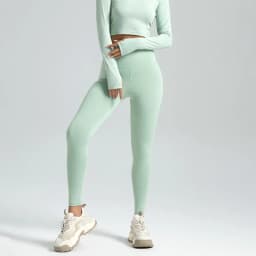 2026 New Sport Leggings for Women High Waist Yoga Leggings Soft Breathable Sports Tights Leggings Fitness Gym Elastic Pants Y2K