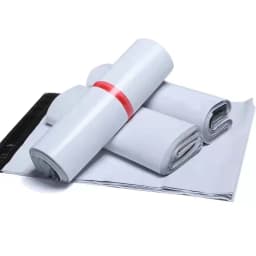 50pcs/Lots White Courier Bag Express Envelope Storage Bags Mail Bag Mailing Bags Self Adhesive Seal Plastic Packaging Pouch
