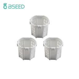 BSEED 1/2/3Gang 1/2Way Wall Button Switch Wall Power Socket Electrical Outlets Part Glass Frame DIY Module Part Free Combination