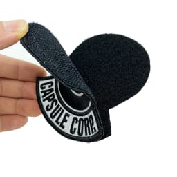 CAPSULE CORP Patches High Quality Embroidered Military Tactics Badge Hook Loop Armband 3D Stick on Jacket Backpack