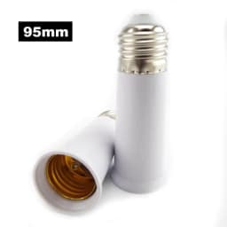 65mm 95mm 120mm E27 to E27 Extender Lamp Holder Base Bulb Extend Extension Socket Adapter LED Light Adapter Converter