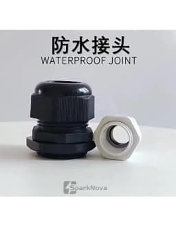 5/10Pcs Waterproof Cable Gland Nylon IP68 PG7 PG9 PG11 PG13.5 PG16 For 3-14mm Cable Wire Lock Nut Connector Joint White