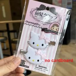Kawaii Sugarbunnies Hairpin Cartoon Kuromi My Melody Sweet Girl Bangs Side Clip Creative Cinnamoroll Hair Clips Christmas Gifts