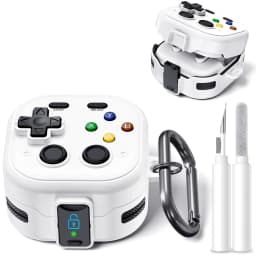 (2026) for Samsung Galaxy Buds 4 Pro / Buds 4 Case Secure Lock Funny Game Design for Samsung Galaxy Buds 4 Pro with Cleaning Kit