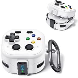 (2026) for Samsung Galaxy Buds 4 Pro / Buds 4 Case Secure Lock Funny Game Design for Samsung Galaxy Buds 4 Pro with Cleaning Kit