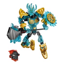 New Bionicle Creature Master of the Golden Mask Building Blocks Fire Uniter Tahu Combined Robot Mech Bricks Toys For Boys Gifts