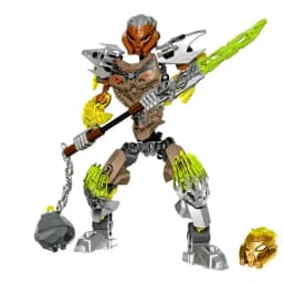 New Bionicle Creature Master of the Golden Mask Building Blocks Fire Uniter Tahu Combined Robot Mech Bricks Toys For Boys Gifts