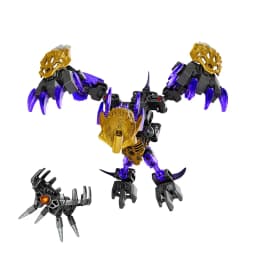 New Bionicle Creature Master of the Golden Mask Building Blocks Fire Uniter Tahu Combined Robot Mech Bricks Toys For Boys Gifts