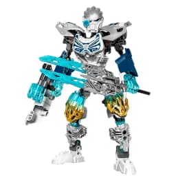 New Bionicle Creature Master of the Golden Mask Building Blocks Fire Uniter Tahu Combined Robot Mech Bricks Toys For Boys Gifts