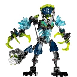 New Bionicle Creature Master of the Golden Mask Building Blocks Fire Uniter Tahu Combined Robot Mech Bricks Toys For Boys Gifts