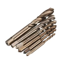 1Pcs M3-M12 HSS-Co Cobalt M35 Machine Sprial Flutes Taps Metric Screw Tap Right Hand Thread Plug Tap Drill