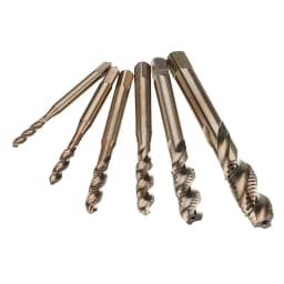 1Pcs M3-M12 HSS-Co Cobalt M35 Machine Sprial Flutes Taps Metric Screw Tap Right Hand Thread Plug Tap Drill