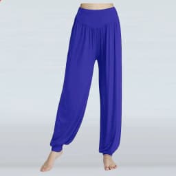 Dance Pants Women's Modal Loose Feet Dancing Wide-Legged Leotards Latin Yoga Practice Long Trousers Soft Modal Home Pants N24