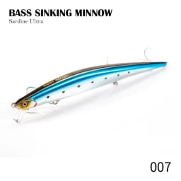 Hunthouse Tide Minnow Flyer Fishing Lure 175mm 31g Long Casting Sinking Hard Bait Pesca Jerkbaits Seabass Pike Tackle