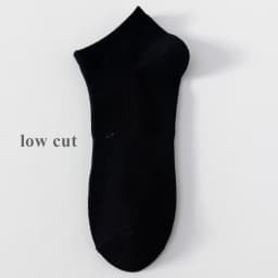 6 Pairs Plus Size EUR45-50 Men Socks High Quality Cotton Ankle Socks Black White Grey Crew Socks Sports