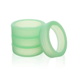 4-20Pcs Luminous Luggage Wheels Protector Silicone Noise Wheels Guard Cover Luggage Accessories Suitcase Wheels Protection Cover