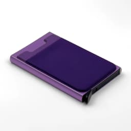 Slim Aluminum Wallet with Elasticity Back Pouch Coin Pocket ID Credit Card Holder Automatic Pop Up Bank Case Mini RFID Wallet