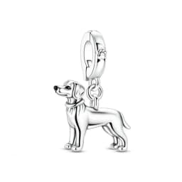 Original 925 Sterling Silver Charms Love Pets Dog Cat Paw Print Pendant Beads Fit Brand Bracelets Necklaces Women DIY Jewelry