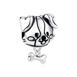 Original 925 Sterling Silver Charms Love Pets Dog Cat Paw Print Pendant Beads Fit Brand Bracelets Necklaces Women DIY Jewelry