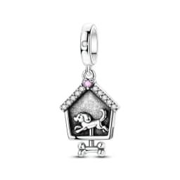 Original 925 Sterling Silver Charms Love Pets Dog Cat Paw Print Pendant Beads Fit Brand Bracelets Necklaces Women DIY Jewelry
