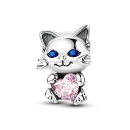 Original 925 Sterling Silver Charms Love Pets Dog Cat Paw Print Pendant Beads Fit Brand Bracelets Necklaces Women DIY Jewelry