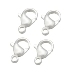 20pcs Stainless Steel Lobster Clasp Fastener Hook Lock for DIY Necklace Bracelet Jewelry Making Supplies Materials Accessories