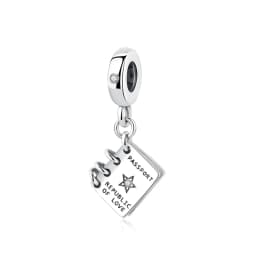 Original 925 Sterling Silver Charms Camera Suitcase London Bus Pendant Beads Fit Bracelets Necklaces Jewelry For Women