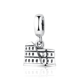 Original 925 Sterling Silver Charms Camera Suitcase London Bus Pendant Beads Fit Bracelets Necklaces Jewelry For Women